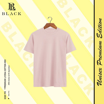 Solid Color Basic T-shirt