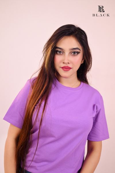 Solid Color Basic T-shirt